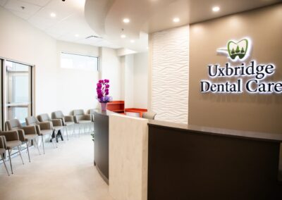 Uxbridge Dental Care front desk