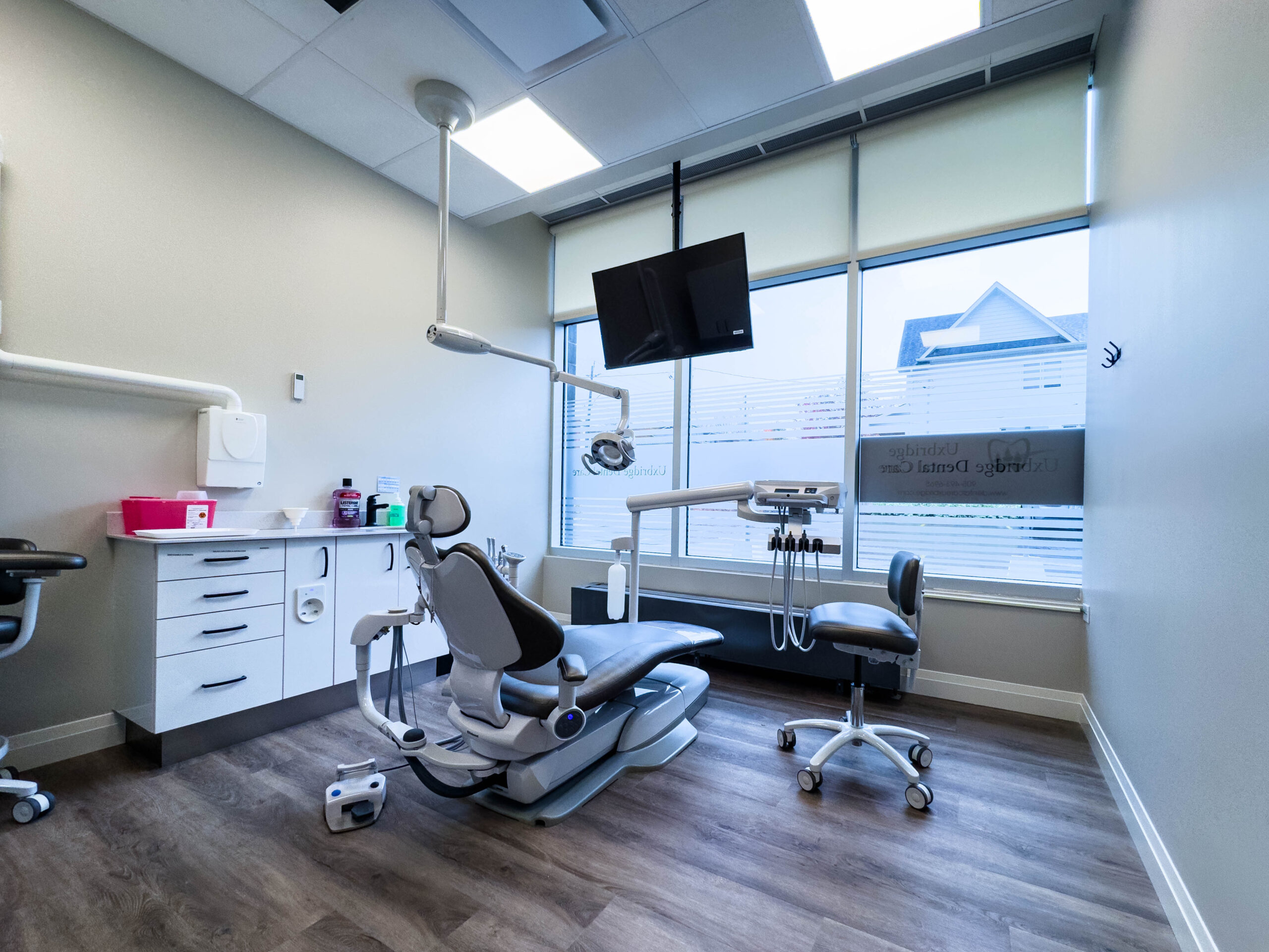 Uxbridge Dental Care exam room